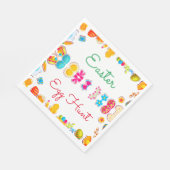 Cute Easter-thema eizoenpartij papier inapkin Servet (Hoek)