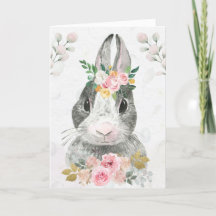 Cute Easter Waterverf Bunny