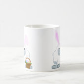 Cute Easter Yeti Koffiemok (Center)