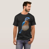Cute Eastern Bluebird Sunset 1 T-shirt (Voorkant volledig)