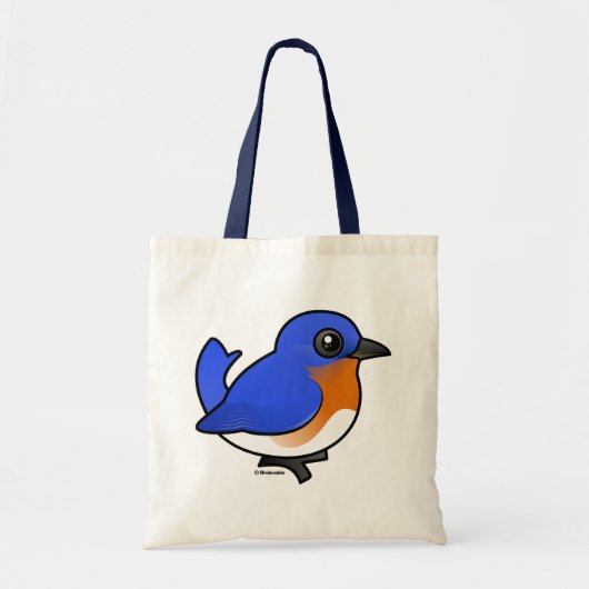 Cute Eastern Bluebird Tote Bag (Voorkant)
