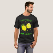 Cute EASY PEASY LEMON SQUEEZY Fun Summertime LEMON T-shirt (Voorkant volledig)