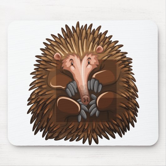 Cute echidna muismat (Voorkant)