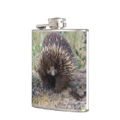 Cute Echidna uit Australië Heupfles (Links)