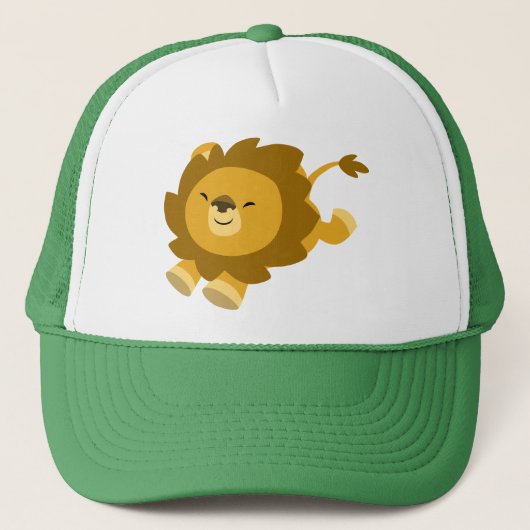 Cute Ecstatische Cartoon Lion Pet (Voorkant)