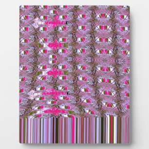 Cute Edgy Hakuna Matata Mooi Afrikaans volk Fotoplaat