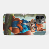 Cute Eekhoorn op de tak van boom Case-Mate iPhone Case (Achterkant (horizontaal))