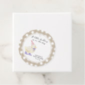 Cute Eend Baby Shower  Bedankjes Labels (In situ)
