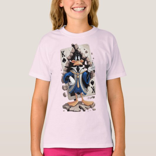 Cute Eend Cartoon Kids T-Shirt (Voorkant)
