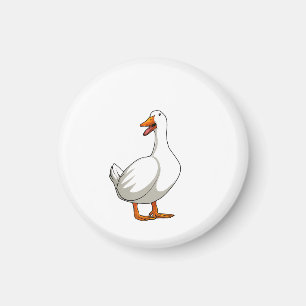 Cute Eend Design Mannen Watervogels Vogel Huisdier Magneet