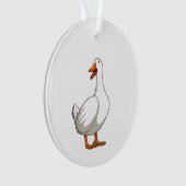 Cute Eend Design Mannen Watervogels Vogel Huisdier Ornament (voorkant)
