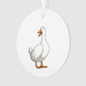 Cute Eend Design Mannen Watervogels Vogel Huisdier Ornament (voorkant)