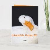 Cute Eend Kaart (Achterkant)