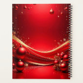 Cute Eend Kerstvakantie Planner (Achterkant)
