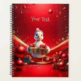 Cute Eend Kerstvakantie Planner