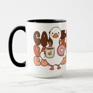 Cute Eend koffie of thee Mok