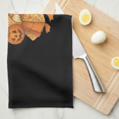 Cute Eend Patchwork Halloween Feest Theedoek (Quarter Fold)