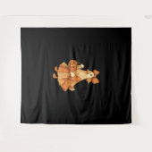 Cute Eend Patchwork Halloween Feest Wandkleed (Voorkant (horizontaal))