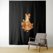 Cute Eend Patchwork Halloween Feest Wandkleed (In situ)