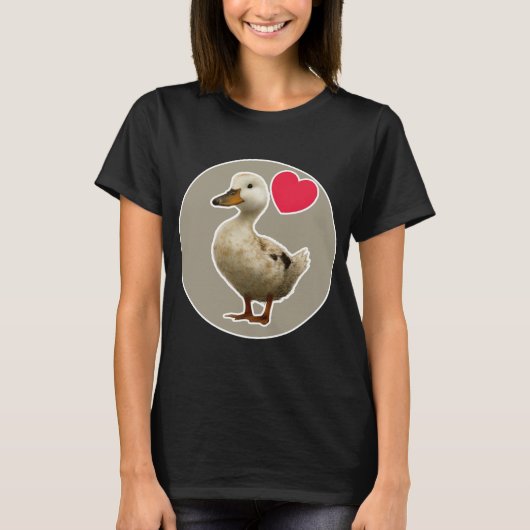 Cute Eend T-shirt (Voorkant)