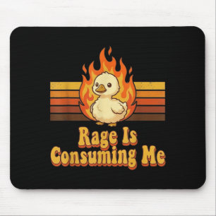 Cute Eend Wraak Consumeert Me Grappige Retro Eend Muismat