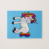 CUTE EENHOORN 8X10 LEGPUZZEL (Horizontaal)
