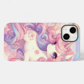 Cute eenhoorn Case-Mate iPhone hoesje (Achterkant (horizontaal))