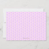 Cute Eenhoorn Meisje Verjaardagsfeestje 5 jaar Kaart (Achterkant)