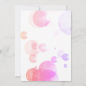 Cute Eenhoorn Meisjes Verjaardag Kaart (Achterkant)