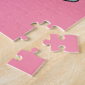 Cute Eenhoorn Persoonlijke Naam  Legpuzzel (Zijkant)