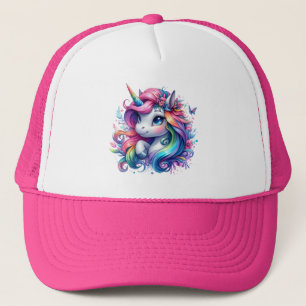 Cute Eenhoorn Trucker Pet