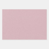 Cute eenvoudig roze chambray-effect inpakpapier vel (Voorkant 2)