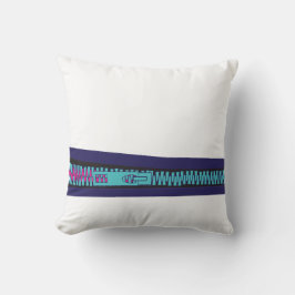 cute eenvoudige ritssluiting ontwerp kussen