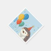 Cute Egel Feest Papier Servet (Hoek)
