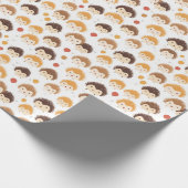 Cute egelpatroon cadeaupapier (Hoek)