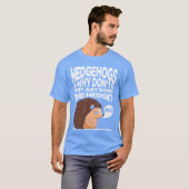 Cute egels cadeau t-shirt (Voorkant volledig)