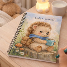 Cute Egeltje Persoonlijk Kinderdagboek