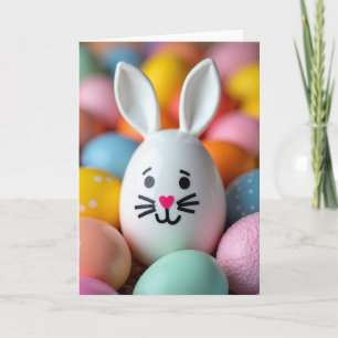 Cute Egg Friend Verjaardagskaart Kaart