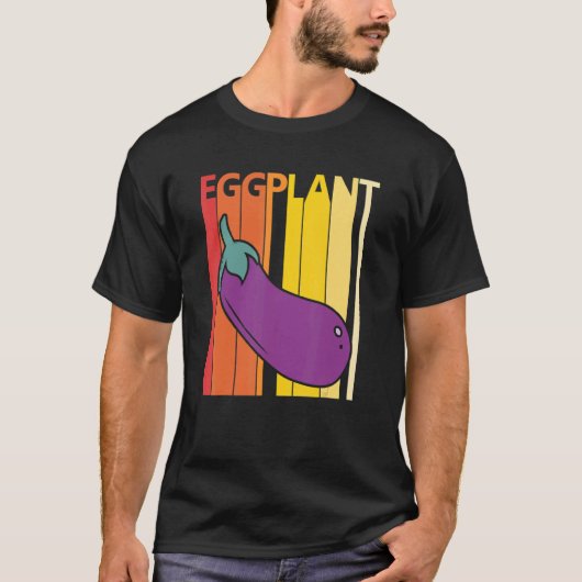 Cute Eggplant T-shirt (Voorkant)