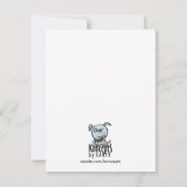 Cute Eight Eyed Spider Halloween Party-uitnodiging Kaart (Achterkant)