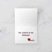 Cute eland en beer bedankt u (Binnen)