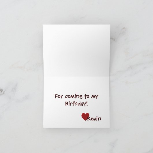 Cute eland en beer bedankt u (Binnen)