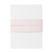 Cute Elegant and Simple Wedding Invitation Belly B Uitnodigingen Wikkel (Achterkant Voorbeeld)