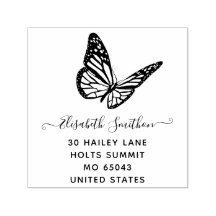Cute Elegant Butterfly Animal Personal Stationer