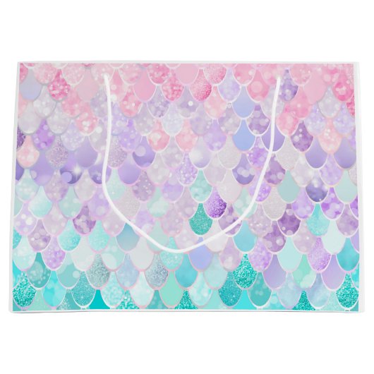 Cute, Elegant, Girly, Pink, Birthday, Gift Bag Groot Cadeauzakje (Voorkant)