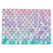 Cute, Elegant, Girly, Pink, Birthday, Gift Bag Groot Cadeauzakje (Achterkant)