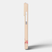 Cute Elegant Modern Girly Pink Flowers and Dress Case-Mate iPhone Case (Achterkant / Links)