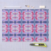 Cute Elegant Pink Girly Kerstmis Tissuepapier (Craft)