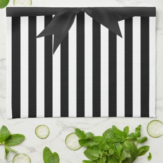 Cute elegant trendy strept polka punts patroon theedoek (Gevouwen)
