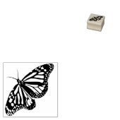 Cute Elegante Vlinder Dier Persoonlijke Briefpapie Rubberstempel (Gestempeld)